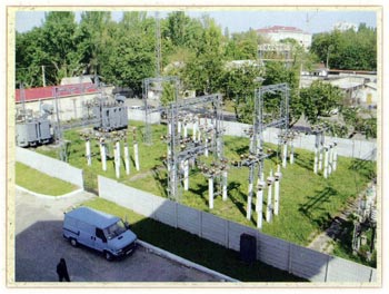 Первая в Херсоне электрическая подстанция 35/6 кВ "Комсомольская"